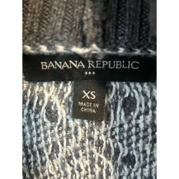 Banana Republic Gray Knit Cardigan Open Front XS - Picture 8 of 10